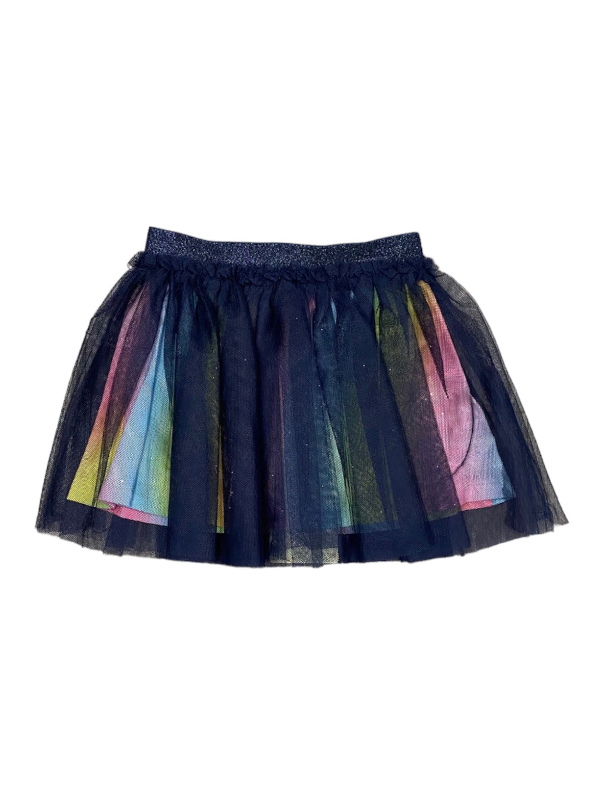 Navy Multi Mesh TuTu Skirt