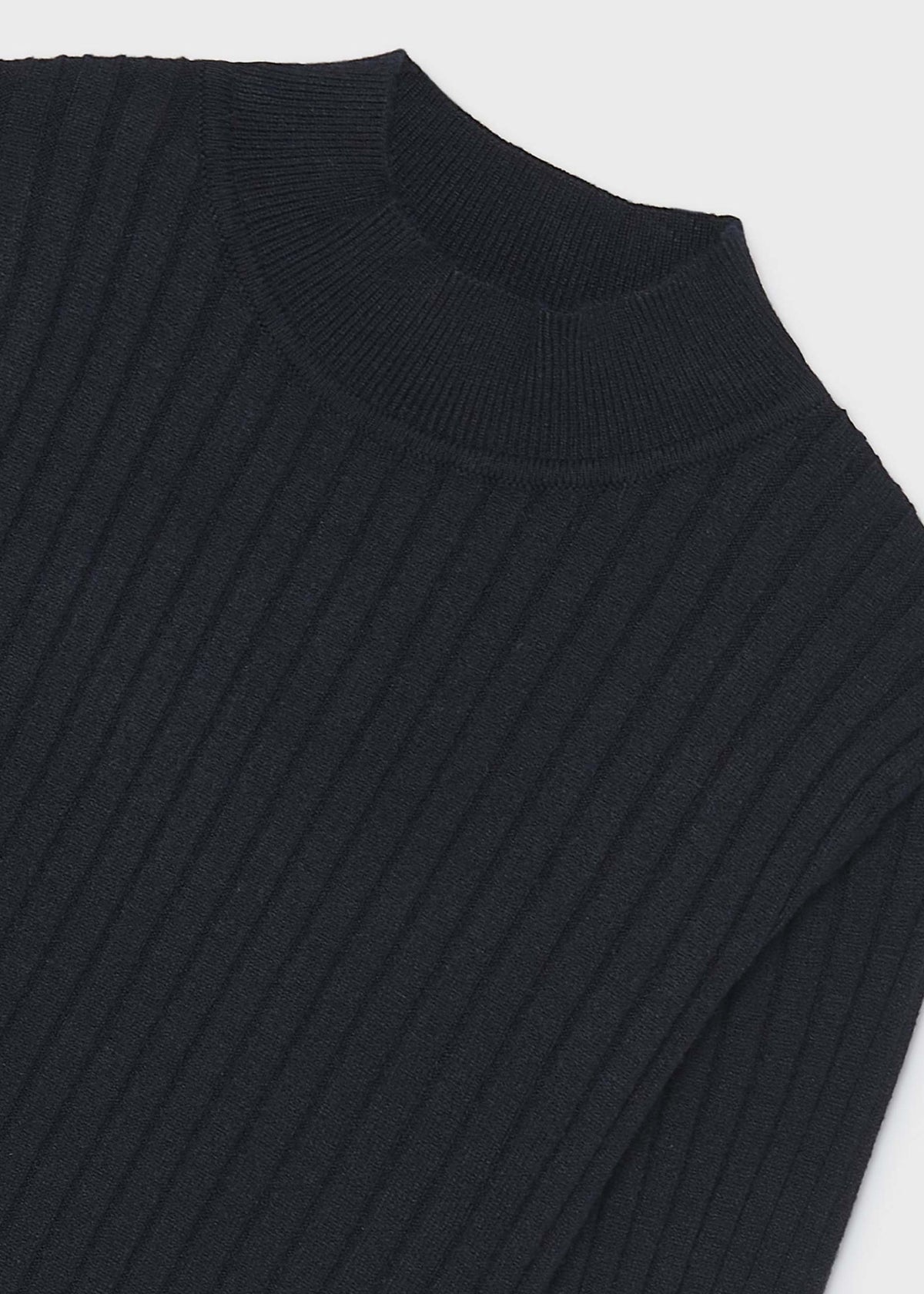 Navy Knit Sweater Top