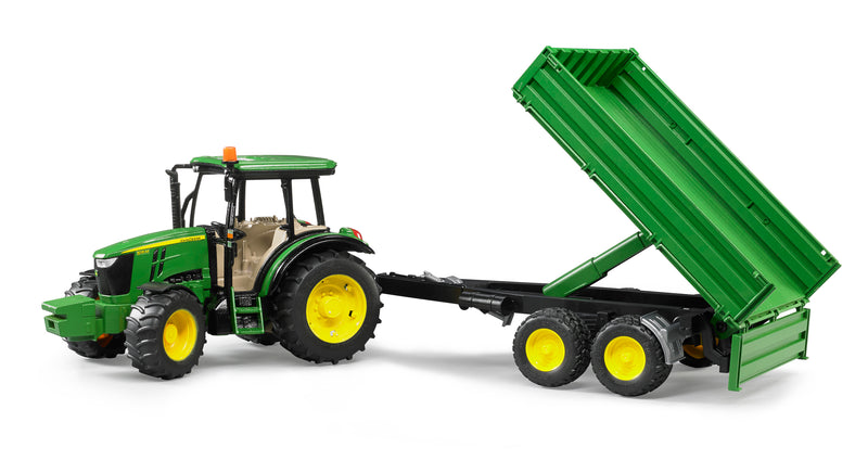 John Deere 5115 M W/ Tipping Trailer