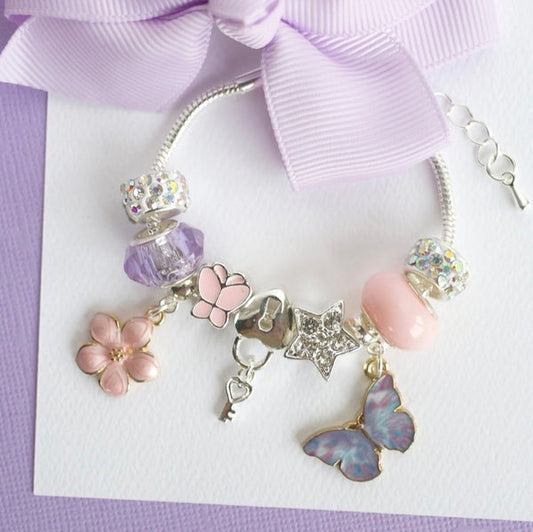 Butterfly Charm Bracelet