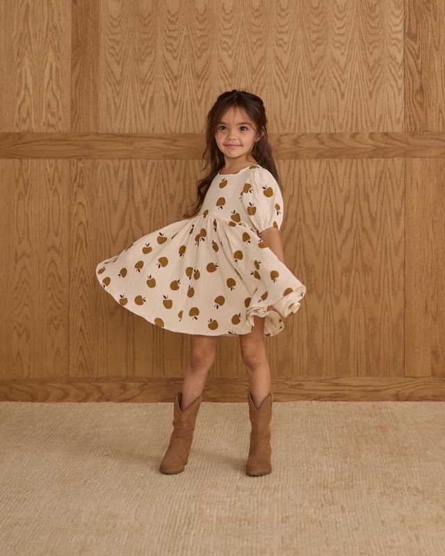 Golden Apples Rose Dress