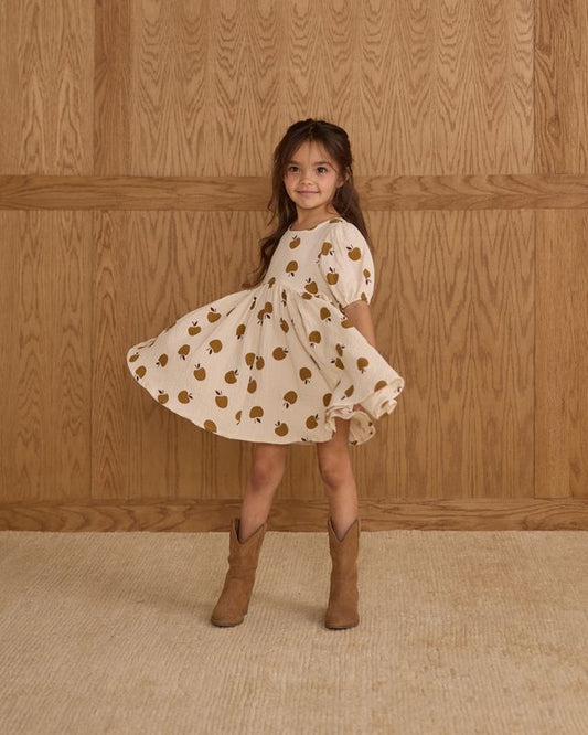 Golden Apples Rose Dress