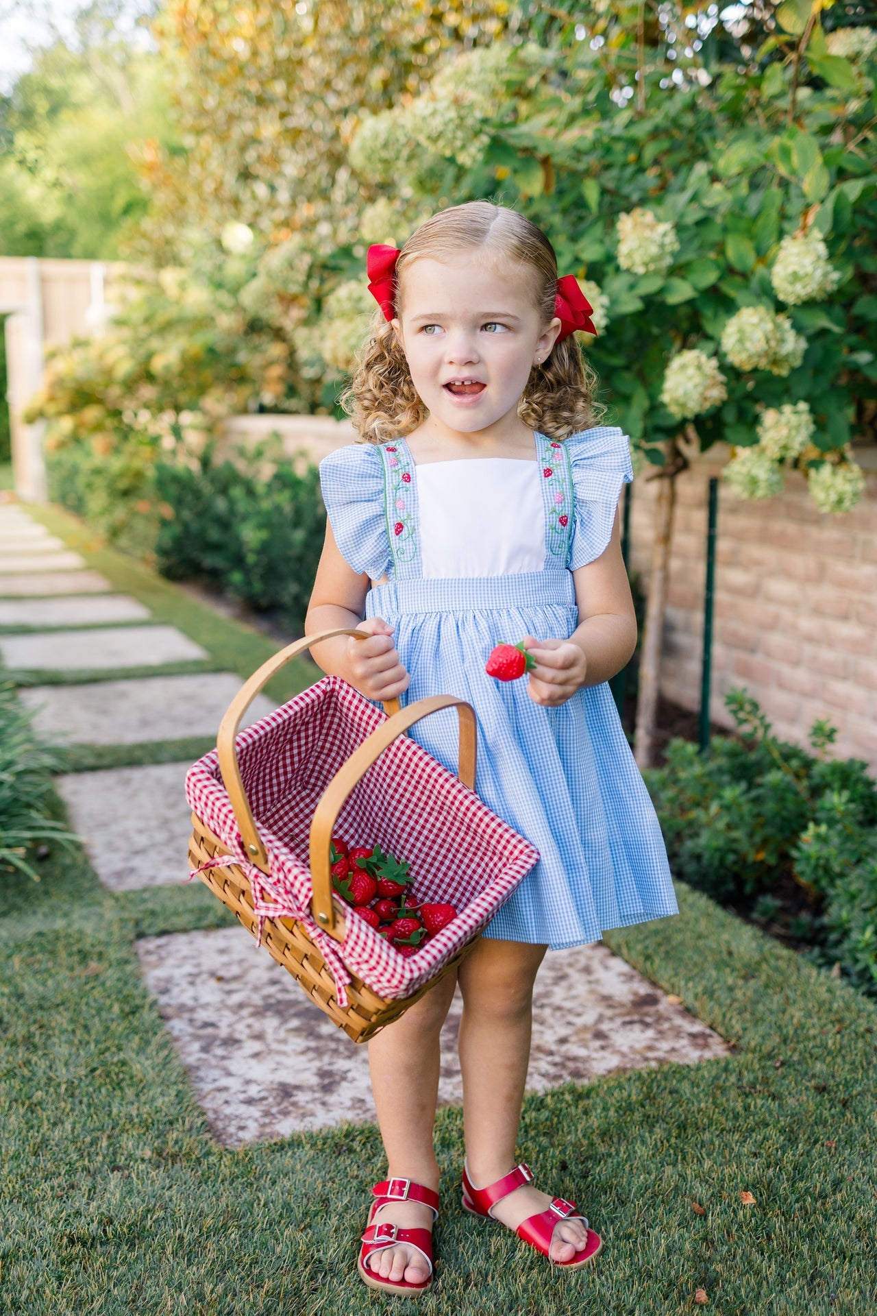 Bryar Bee Pinafore Dress