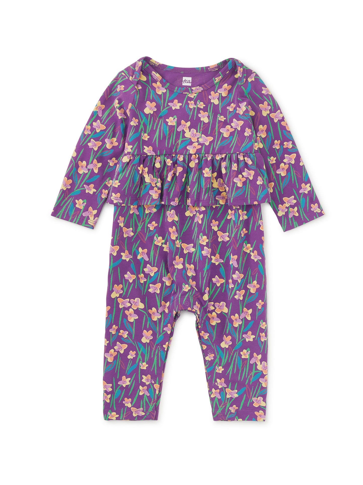 Perfume Jasmine Peplum Baby Romper