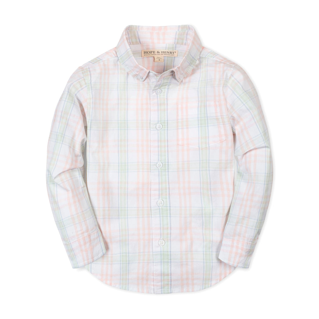 Chateau Plaid Stretch Poplin Shirt