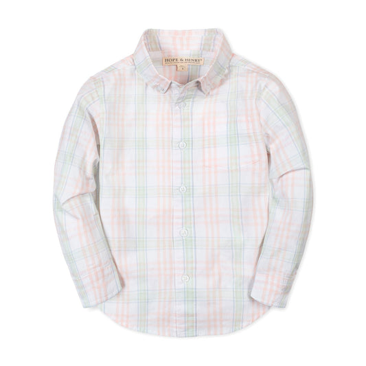 Chateau Plaid Stretch Poplin Shirt