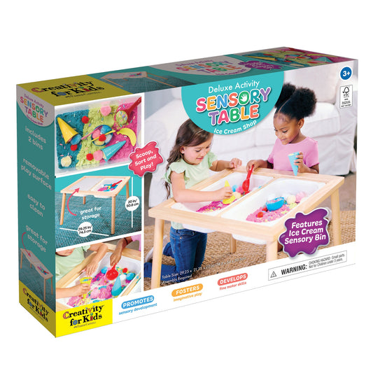 Deluxe Activity Sensory Table - Ice Cream Shop