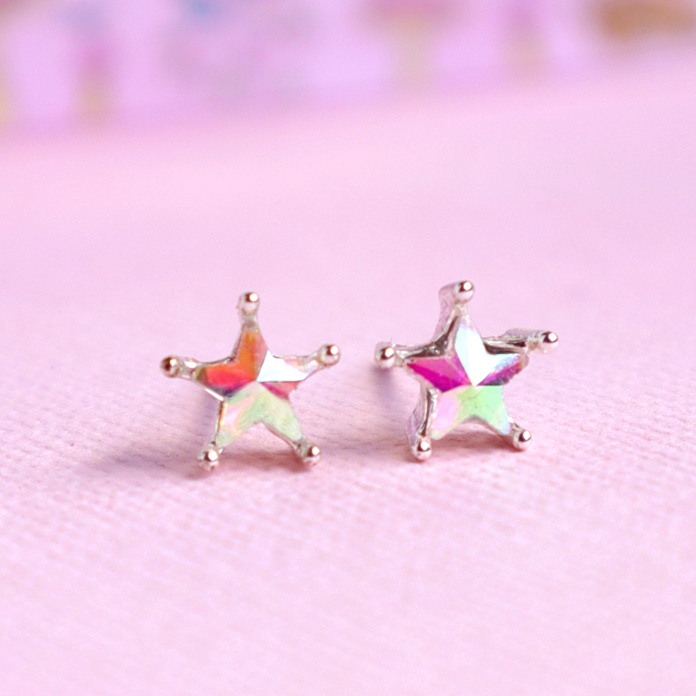Crystal Shining Earrings in Box