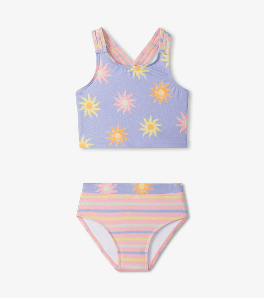 Lavender Sunshine Tankini Swimsuit