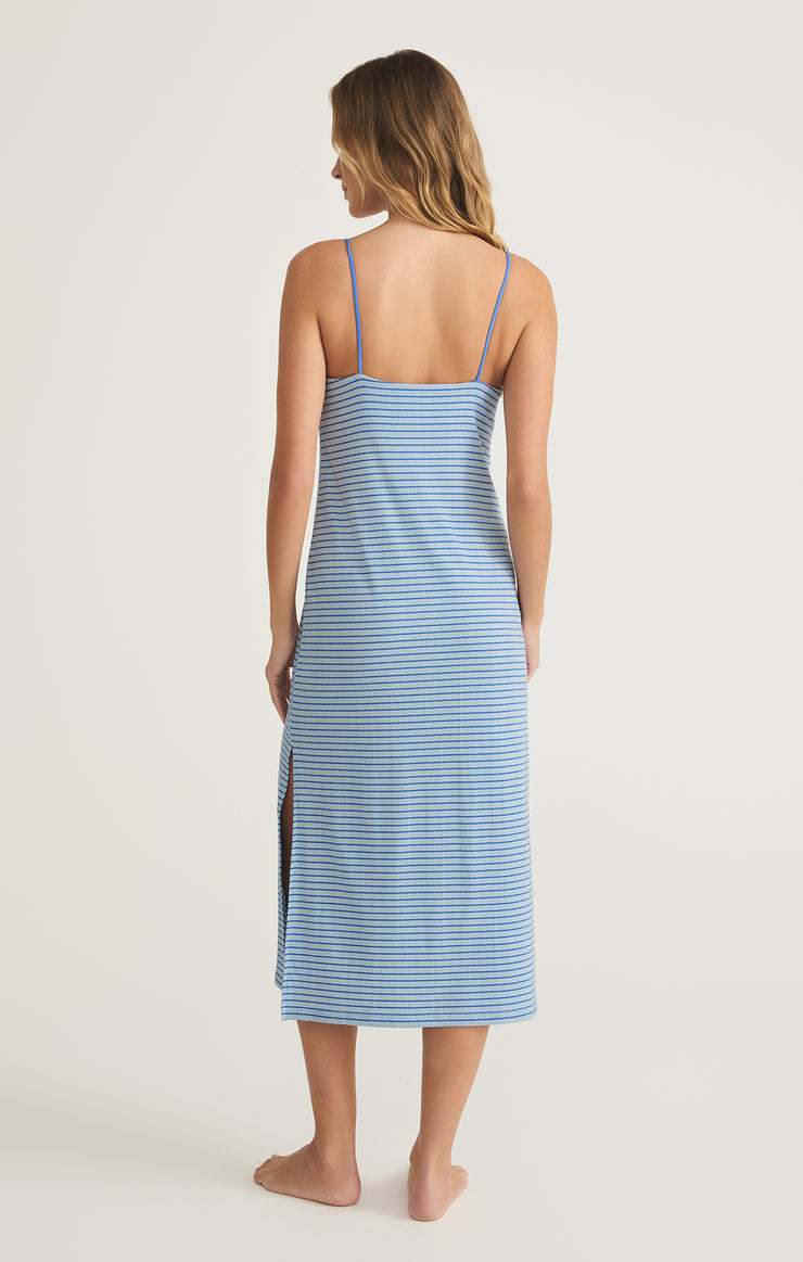 Salt Water Stripe Rib Dress