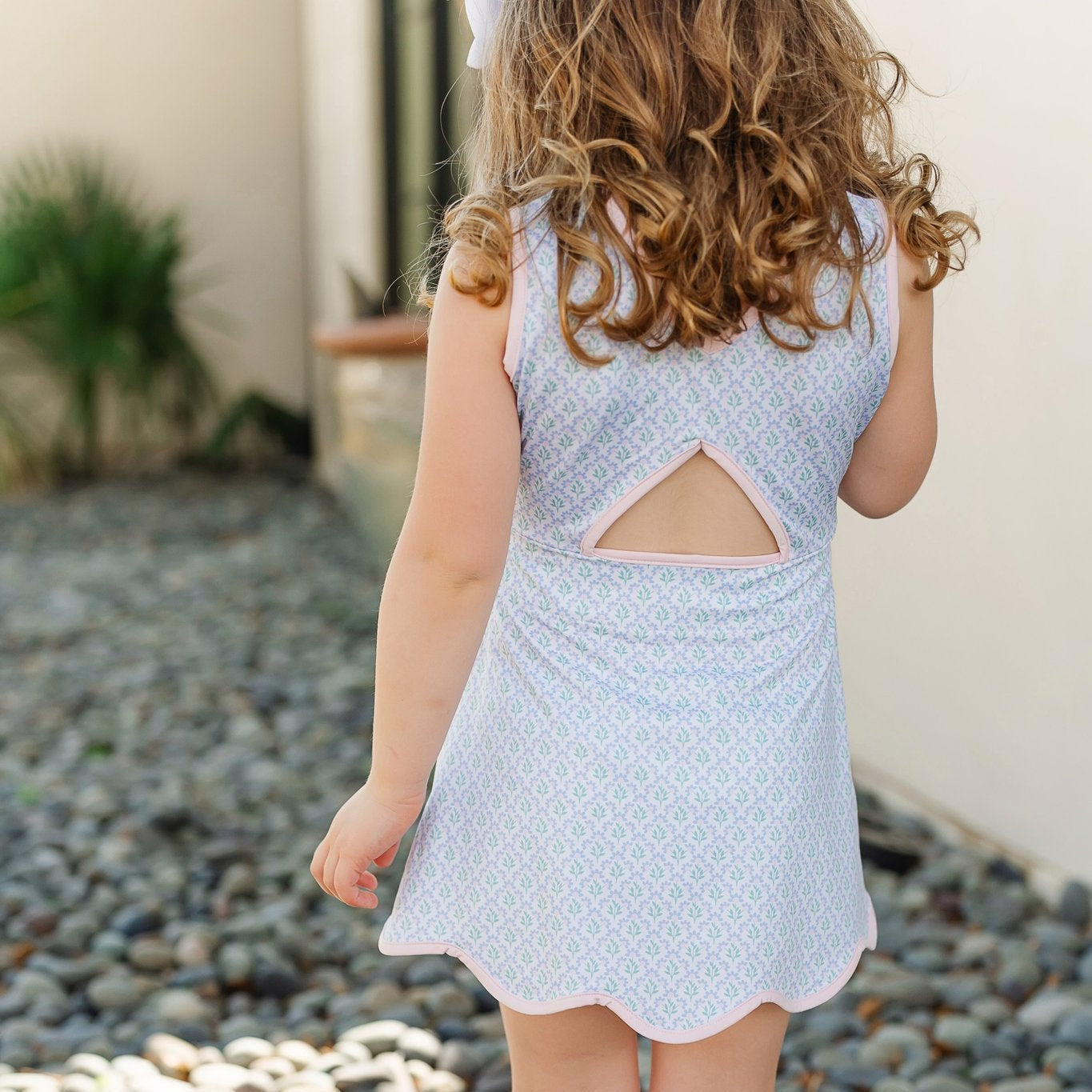 Trellis Bloom Performance Dress