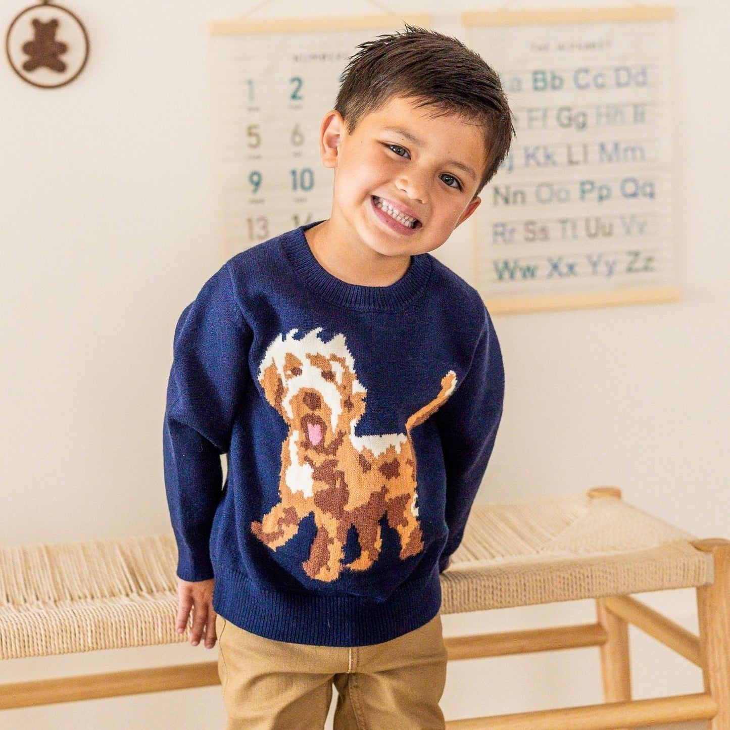 Vintage Puppy Sweater