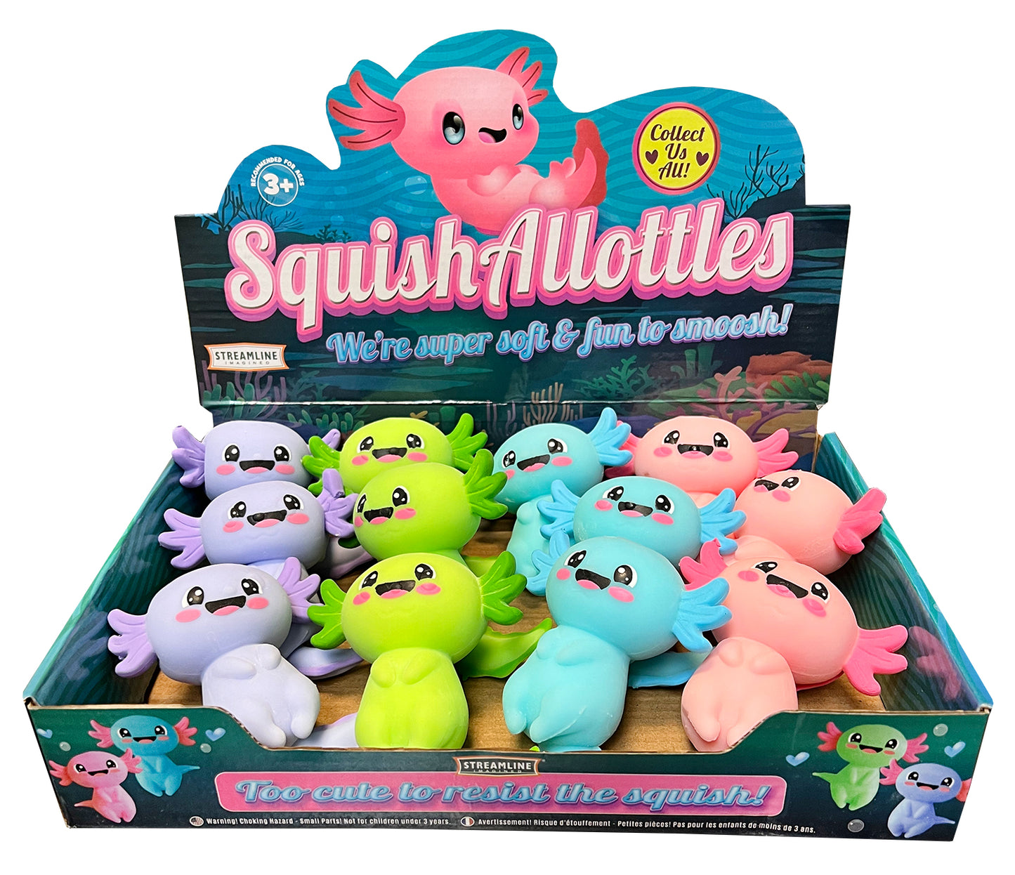 Squishallottl Axolotls Squishy