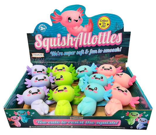 Squishallottl Axolotls Squishy