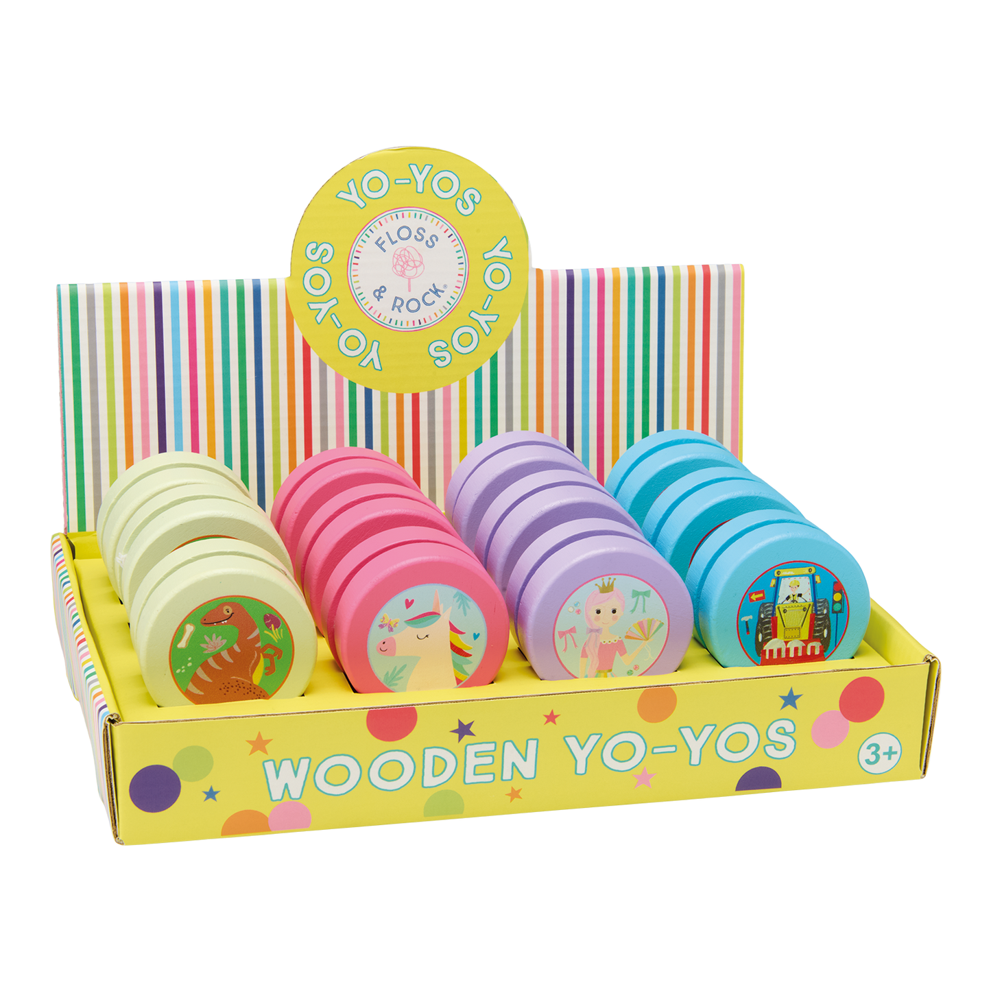 Assorted Wooden Yo Yo