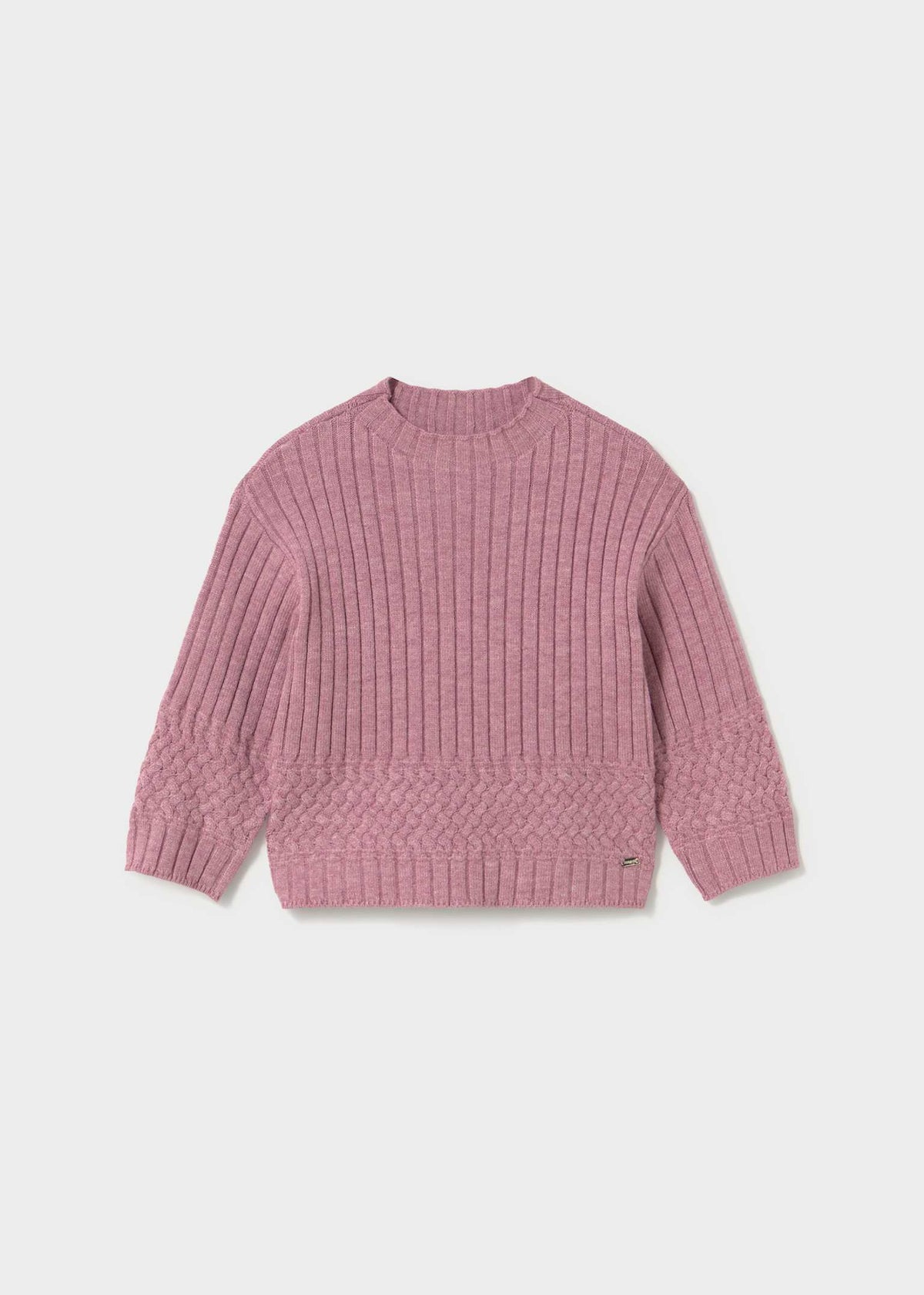 Violet Mix Knit Sweater
