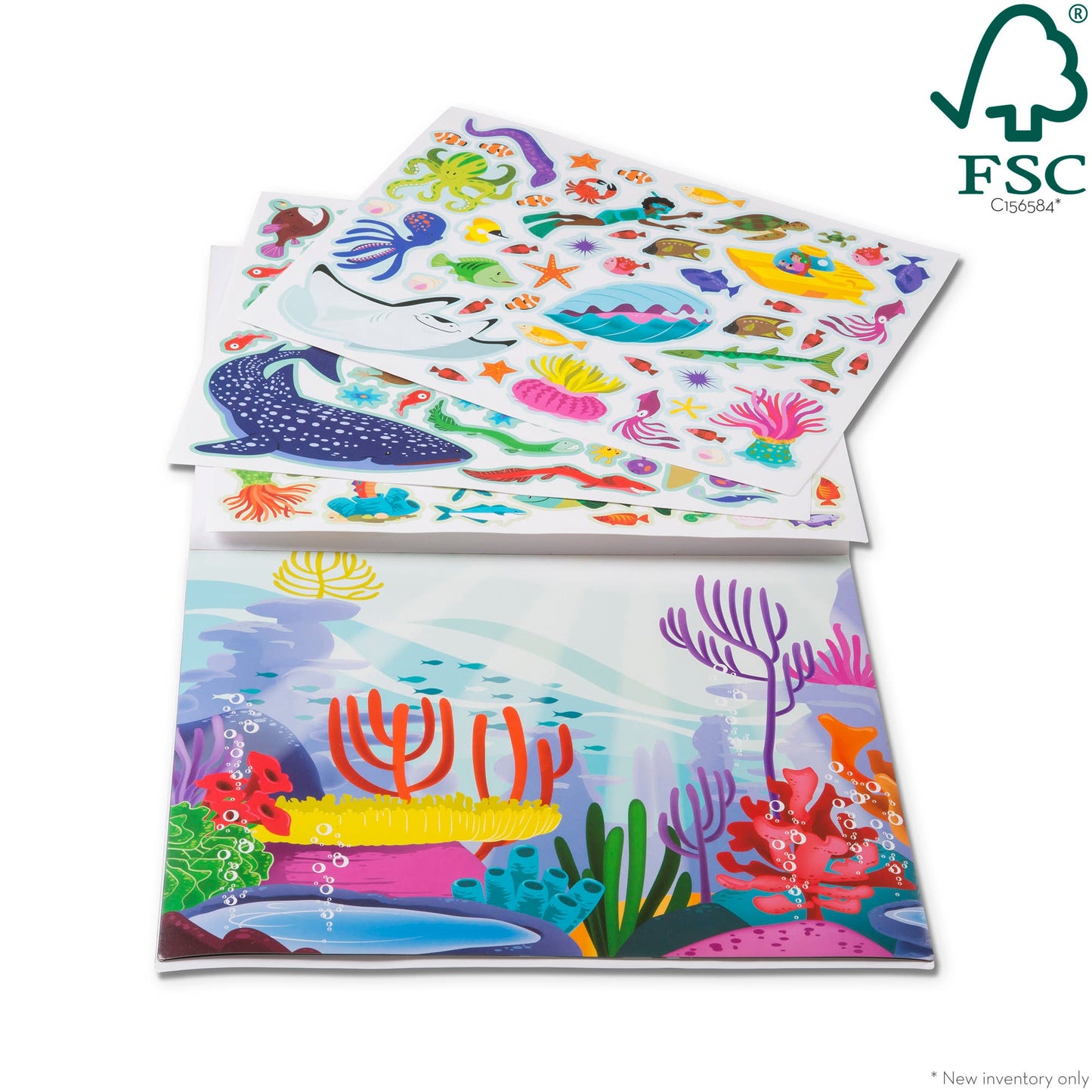 Reusable Sticker Pad - Under The Sea