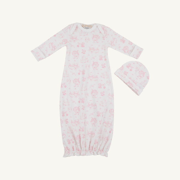 Sir Proper's Sweet Arrival Adorable Everyday Set - Hamptons Hot Pink