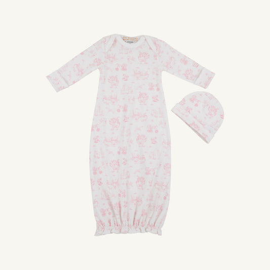 Sir Proper's Sweet Arrival Adorable Everyday Set - Hamptons Hot Pink