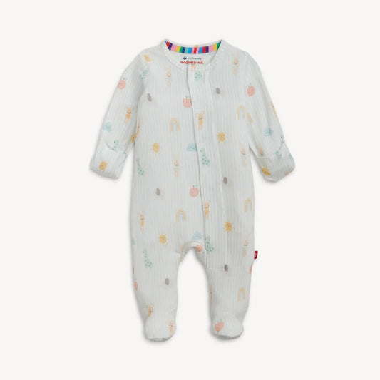 Lullaby Sky Blue Magnetic Footie