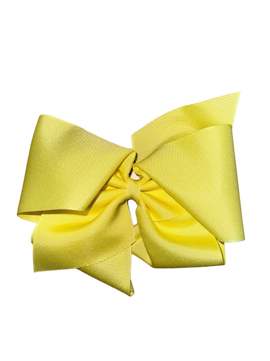 Large Light Yellow Bow (HUG)