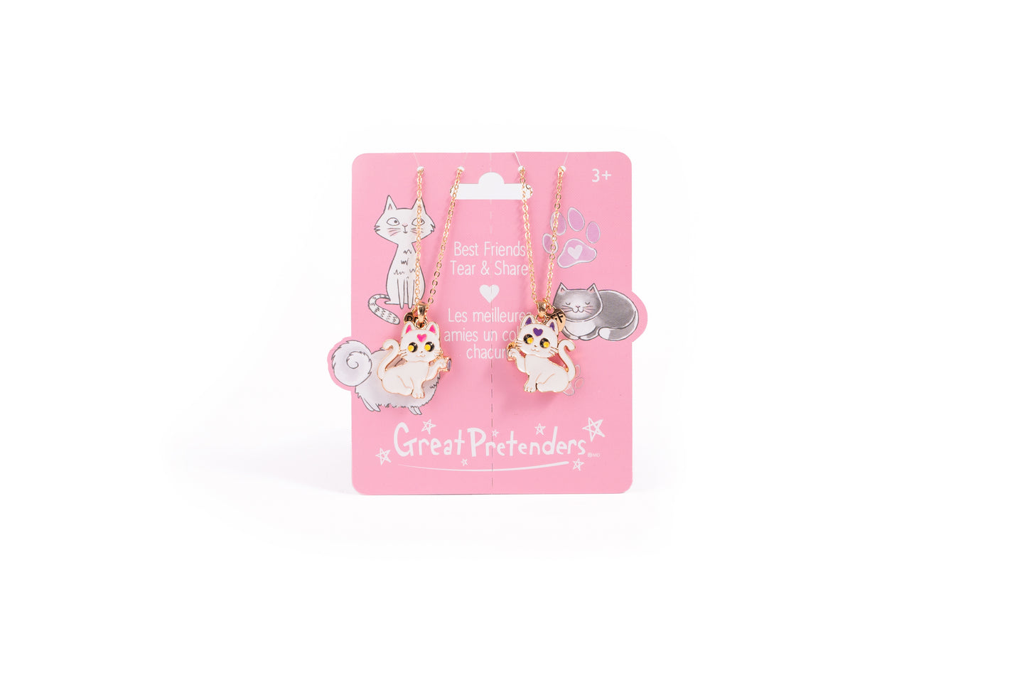 Smitten Kitten Tear & Share Necklaces