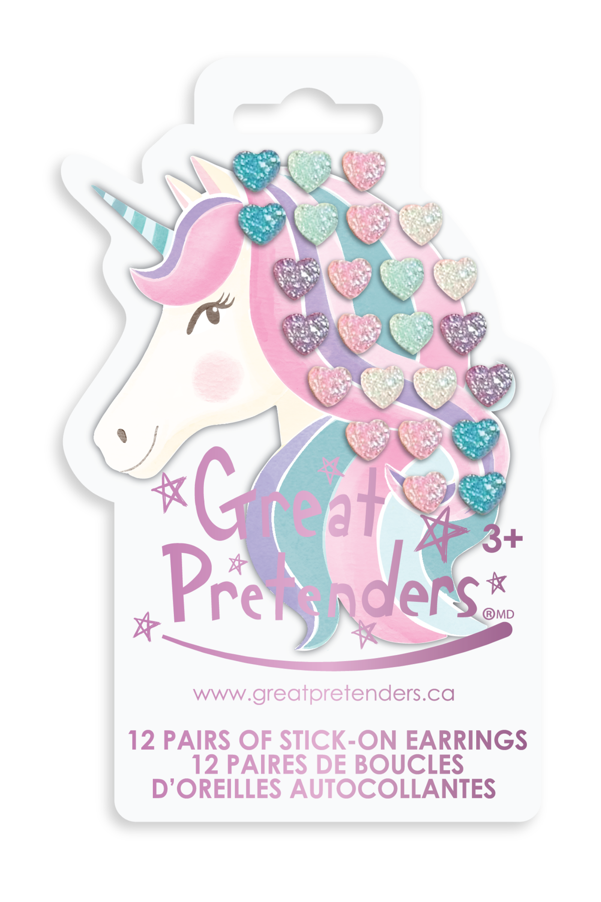 Rhinestone Royalty Sticker Earrings