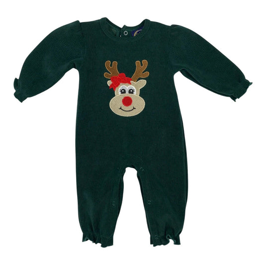 Reindeer Ruffle Romper