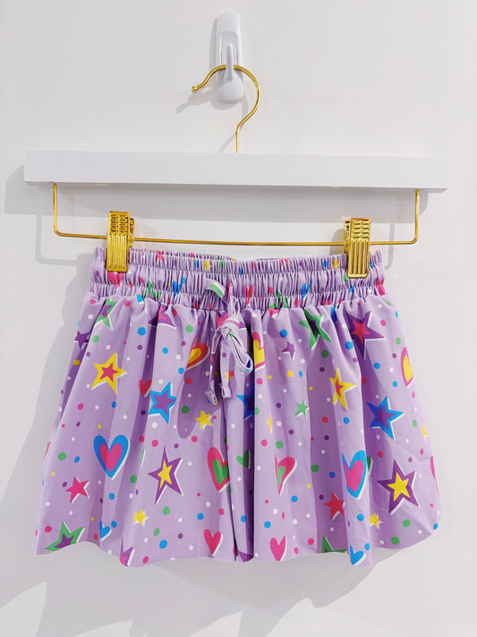 Hearts And Stars Butterfly Shorts