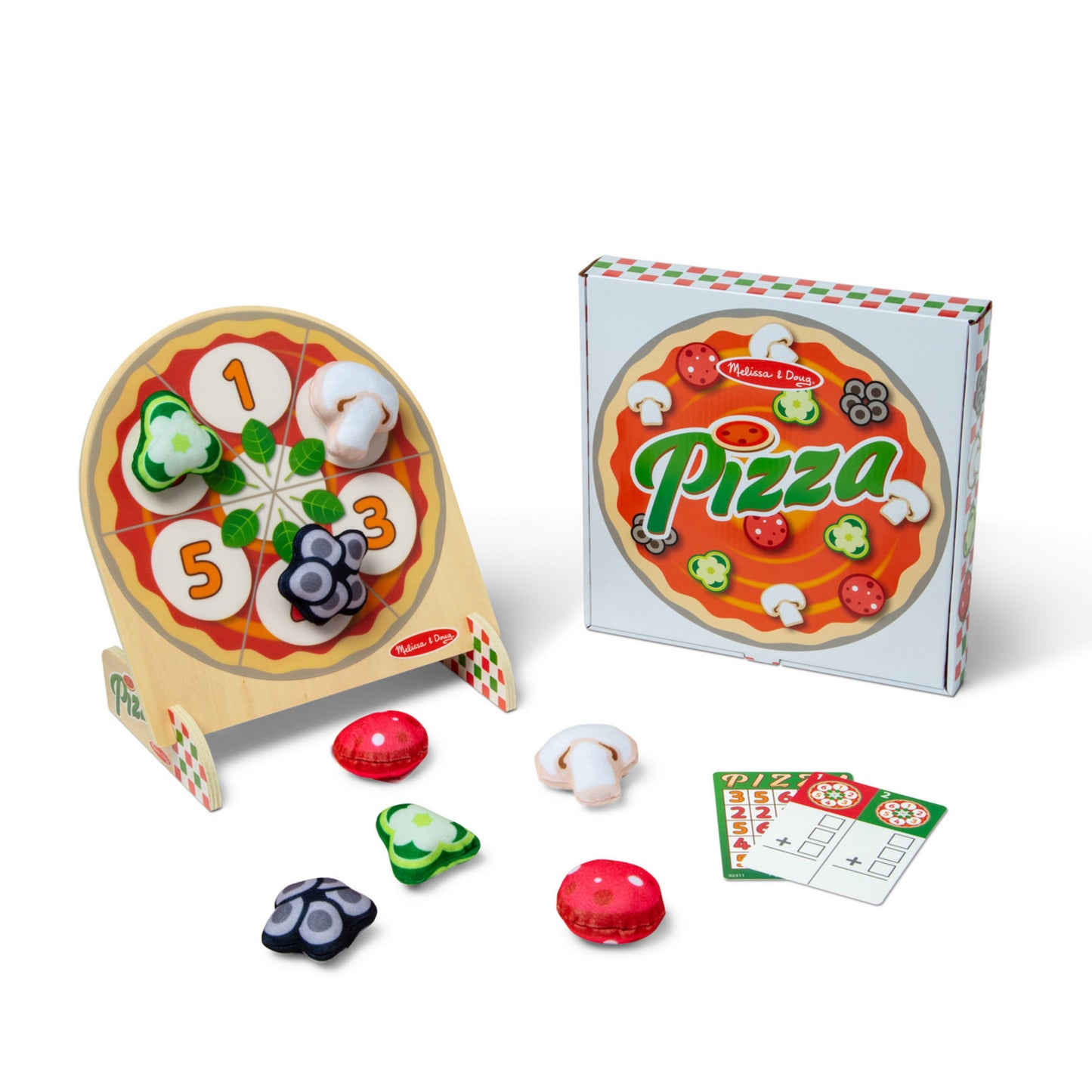 Double-Sided Pizza Topping Toss Game