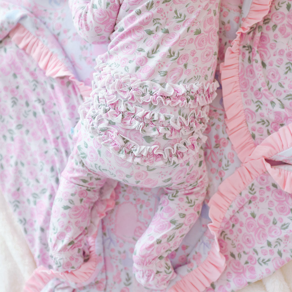 Annabeth Footie Ruffled Footie