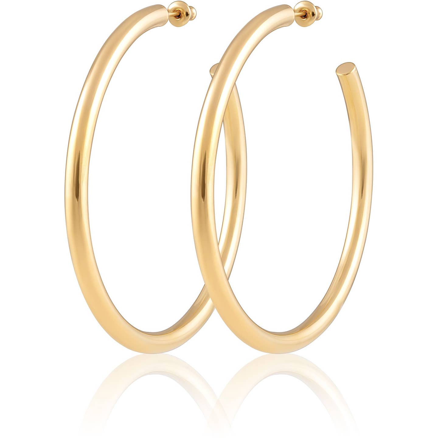 Gold Clara Hoop