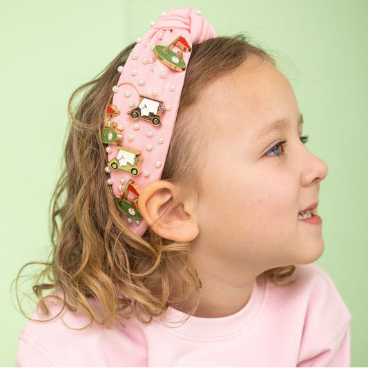 Golf Gemstone Headband