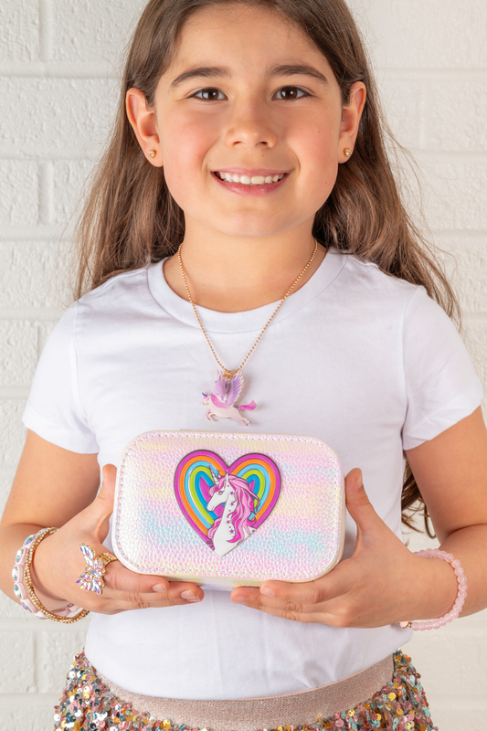 Unicorn Jewelry Box - Irridescent