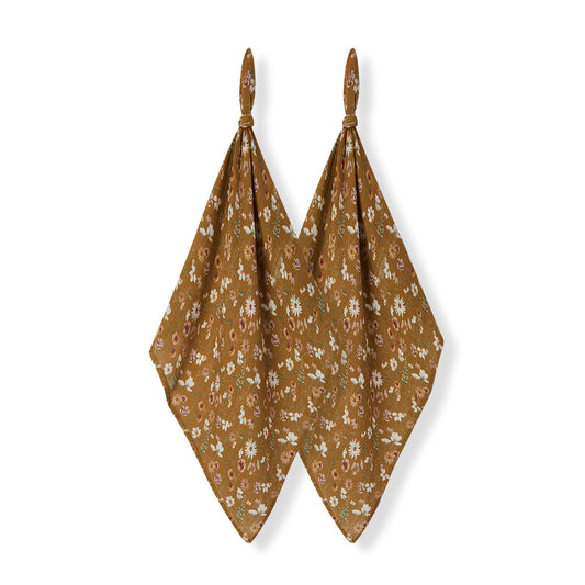 Wildflower Burp Cloth Set