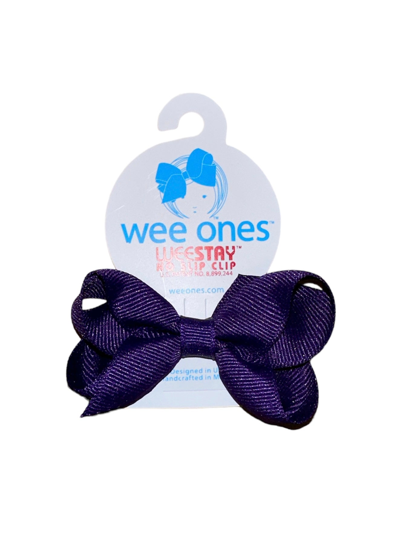 Mini Purple Bow