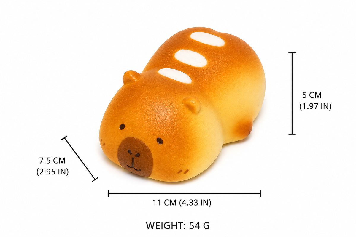 Capybara Bread Squishy