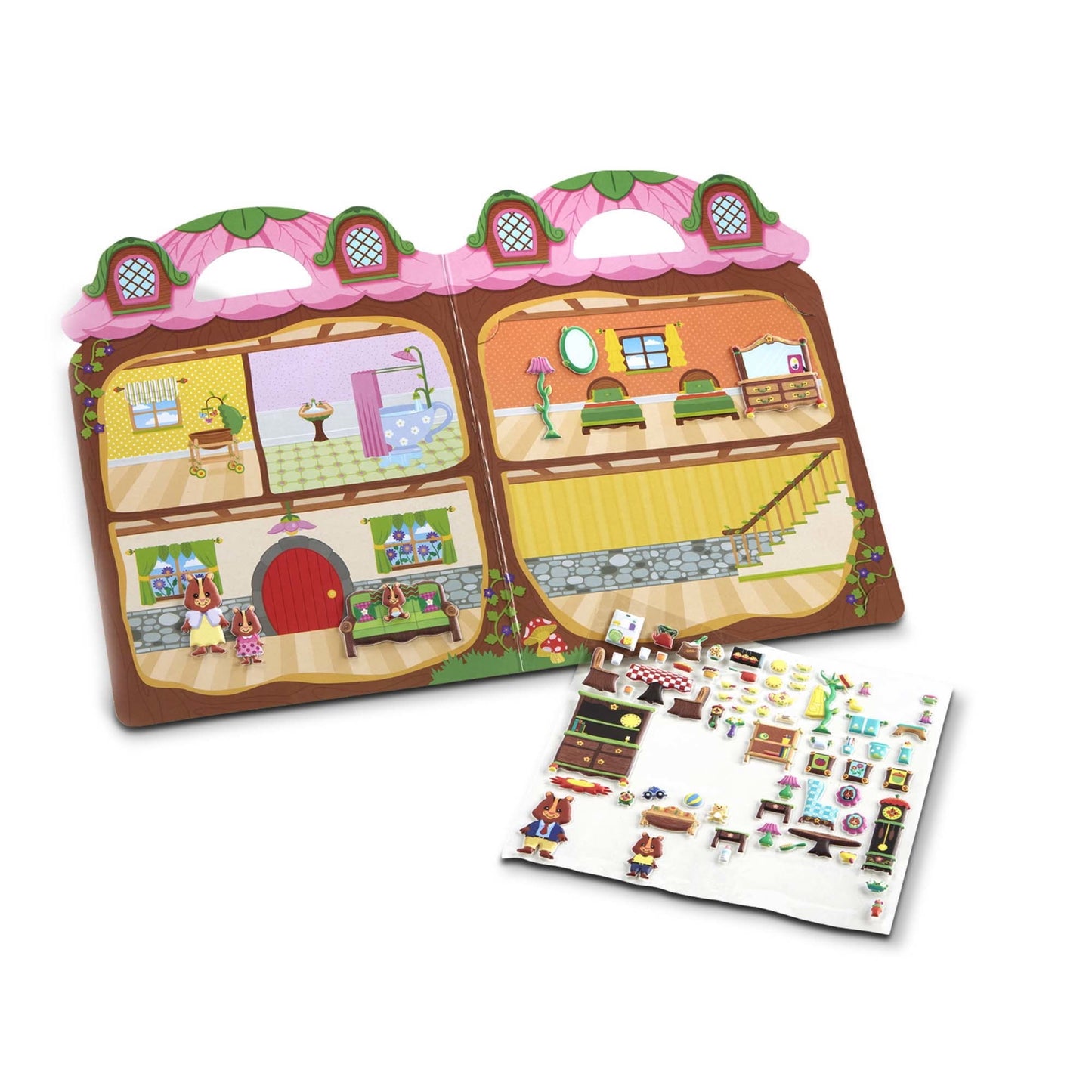 Puffy Sticker Play Set - Chipmunk