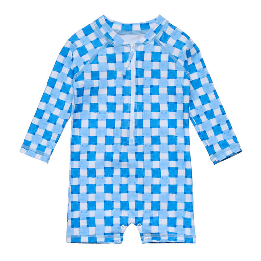 Ocean Grid LS Sunsuit
