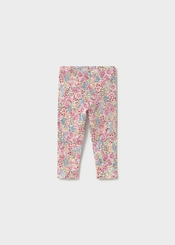 Mauve Floral Legging