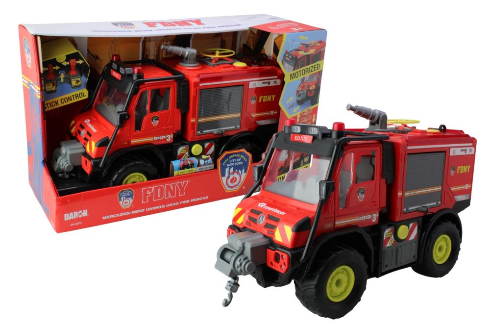 FDNY Rescue Truck W/ Water Gun and Drone