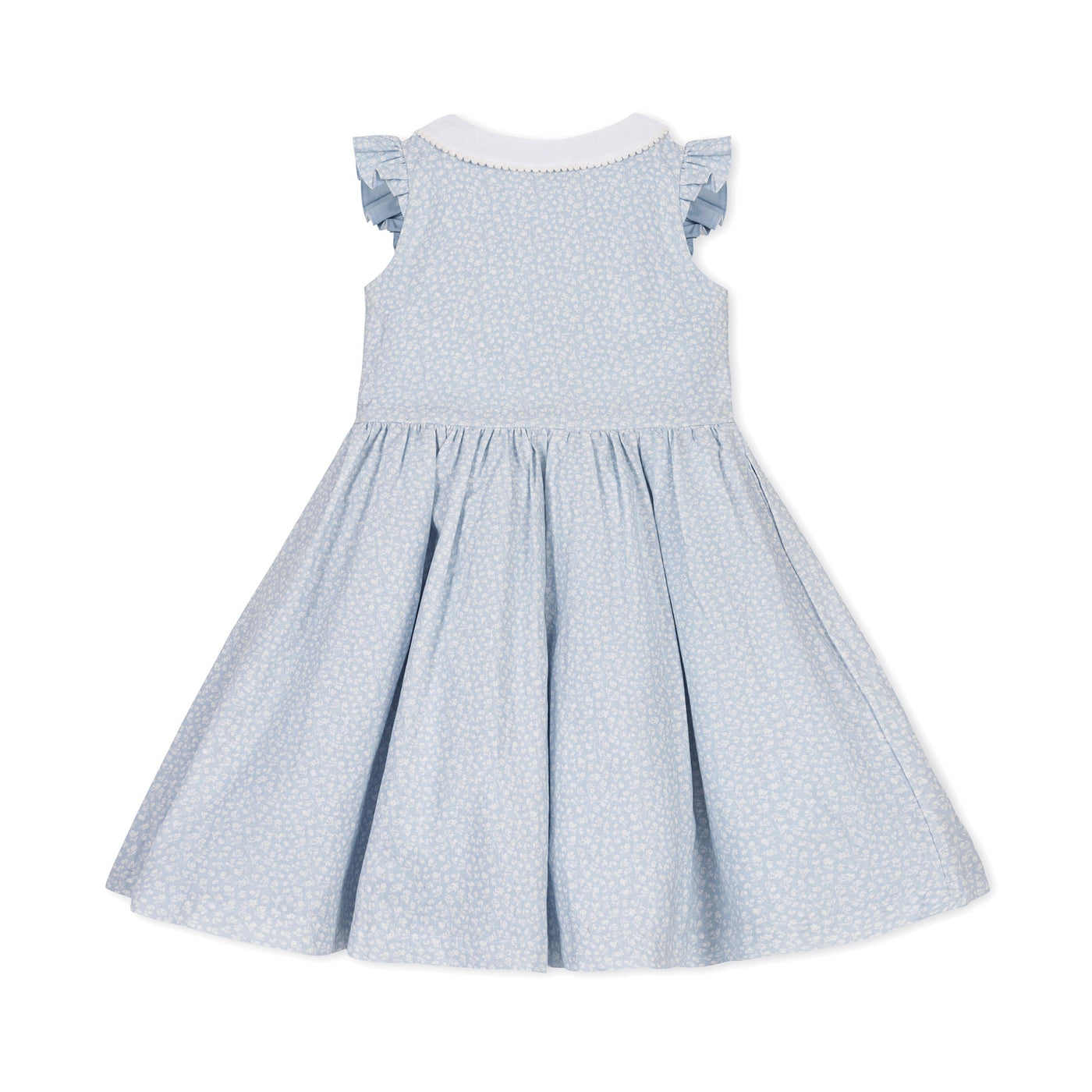 Chateau Ditsy Linen Dress
