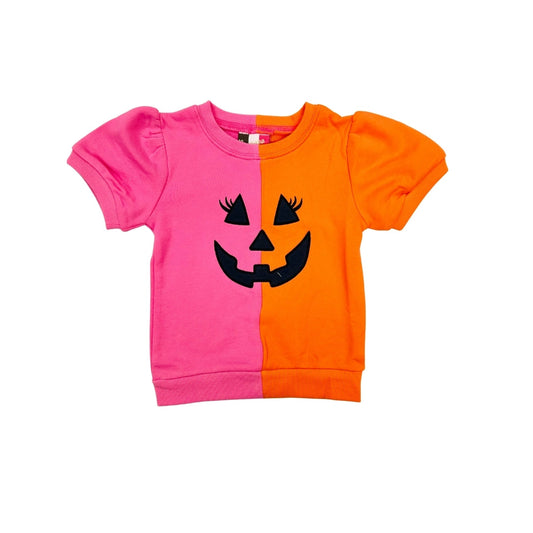 Pink/Orange Jack O Lantern Shirt