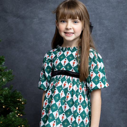 Nutcracker Checks Dress