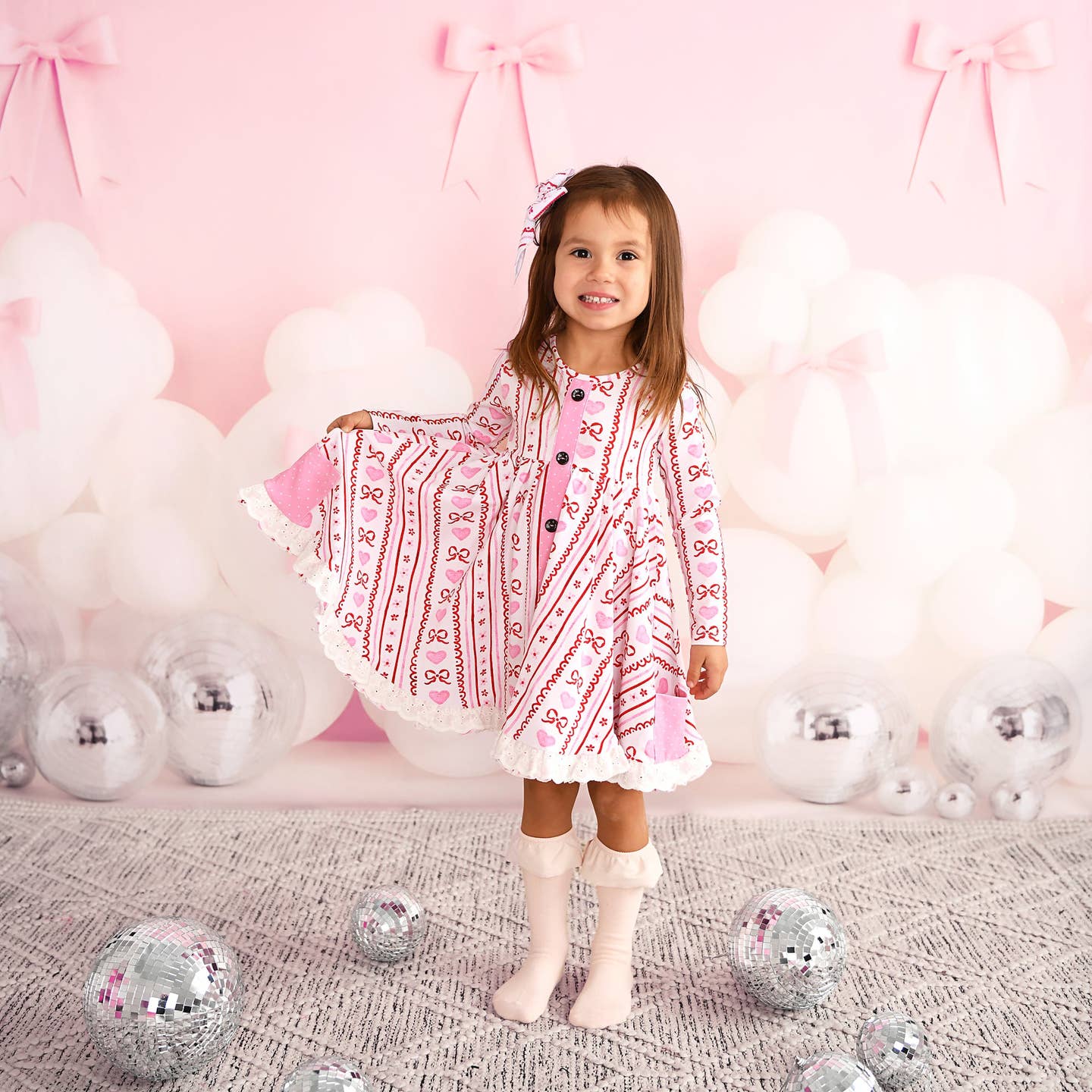 Hallie Button Dress
