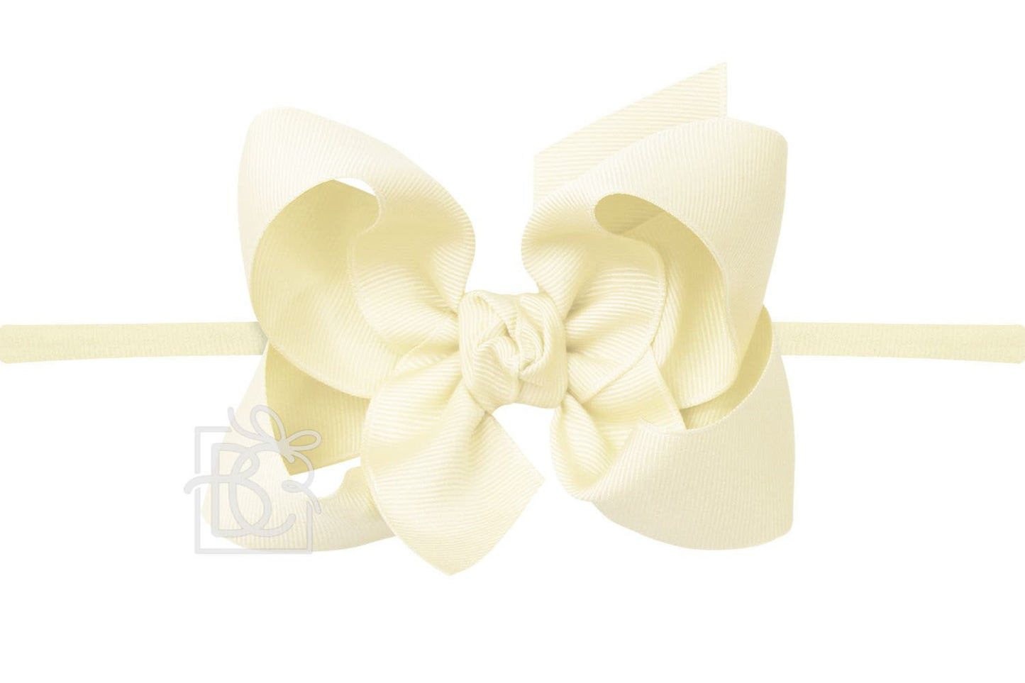 Buttermilk 4.5" Headband Bow