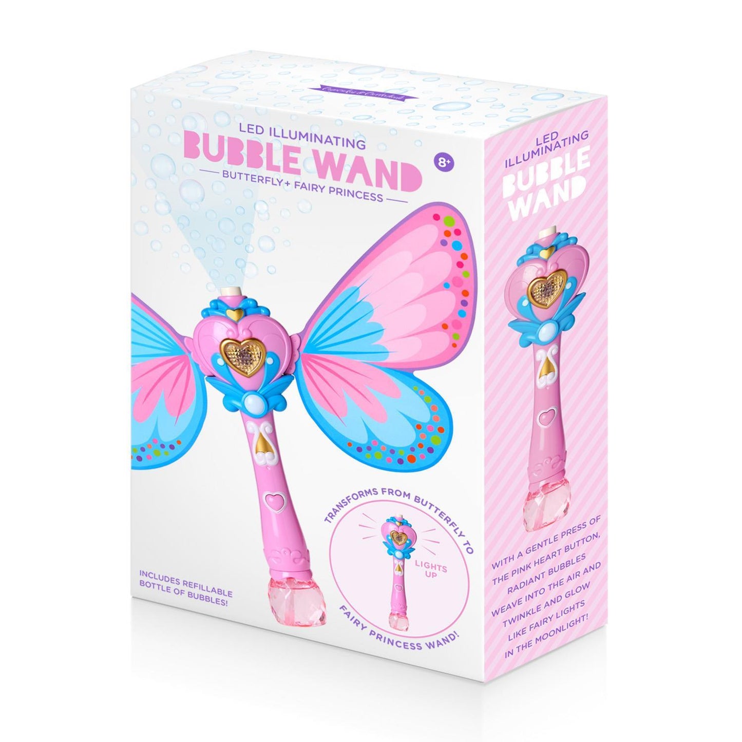 Fairy Butterfly Bubble Wand