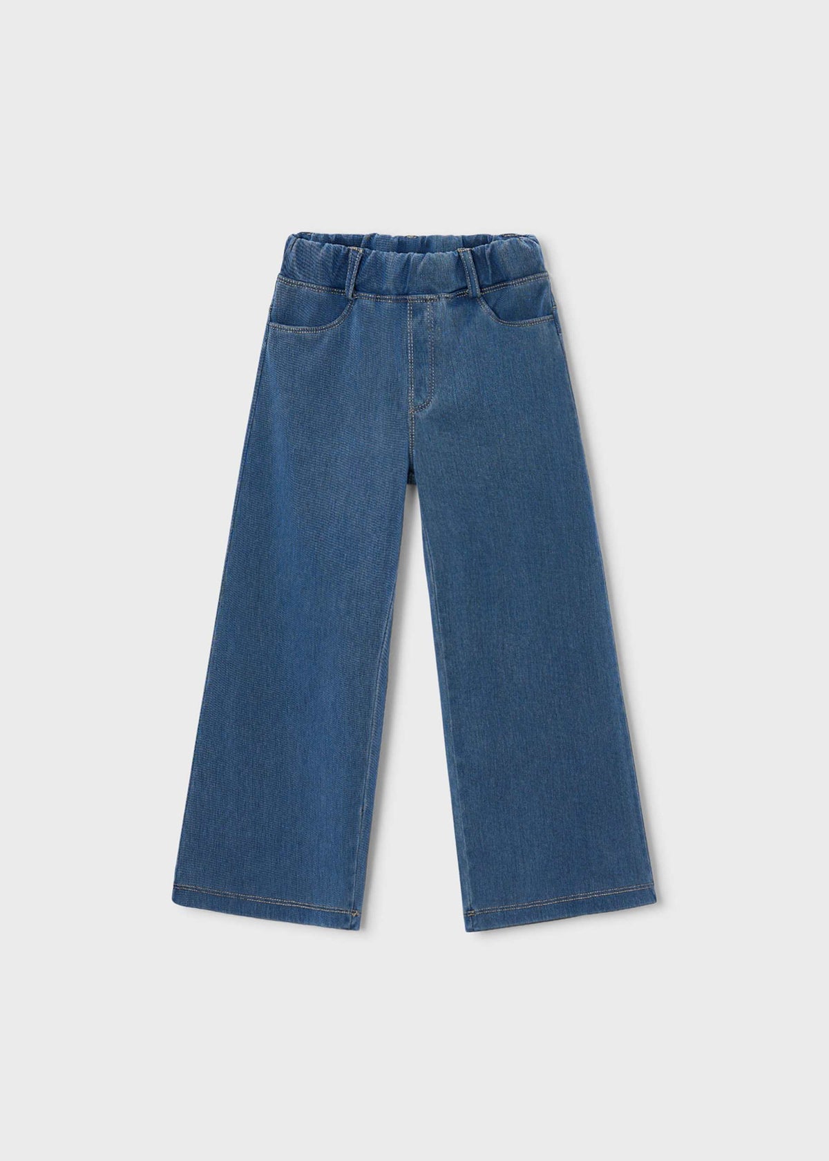 Light Denim Pull On Jeans