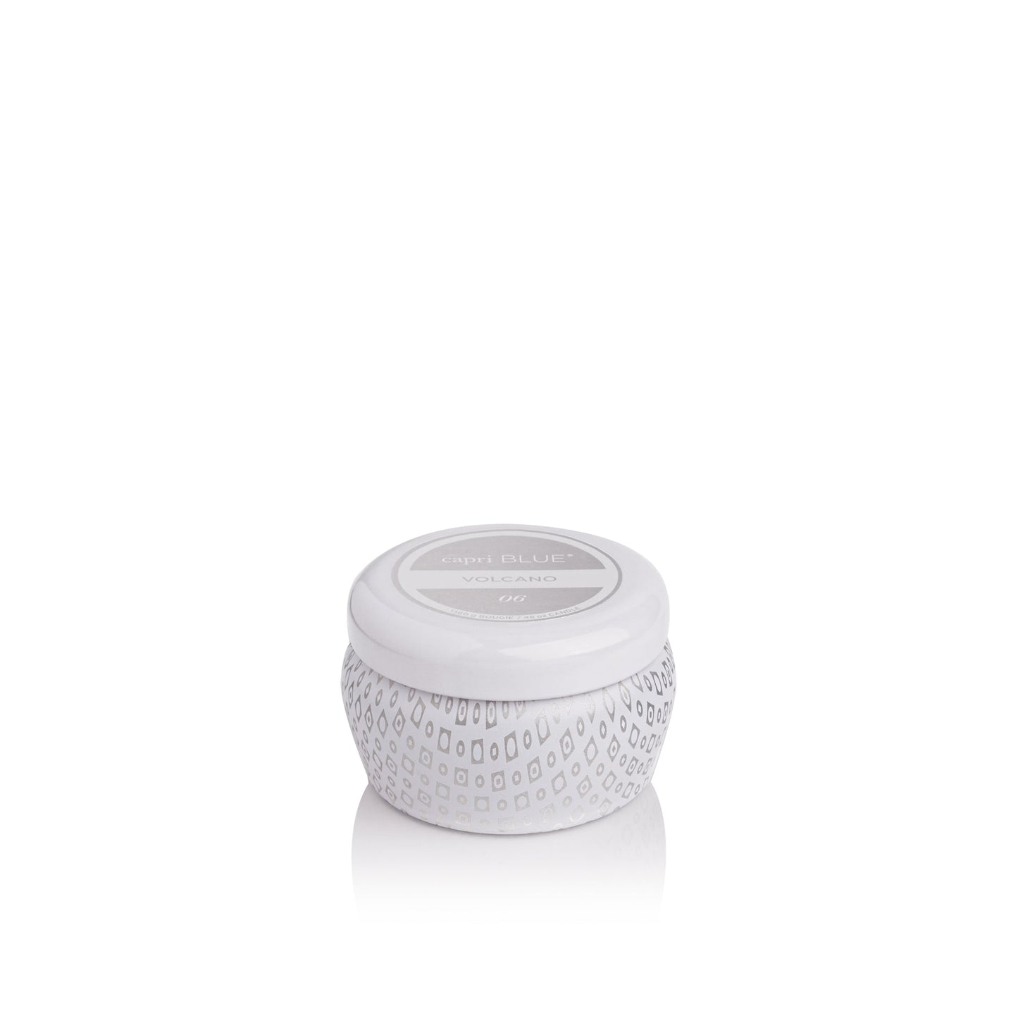 Capri Blue White Mini Tin Candle - Volcano