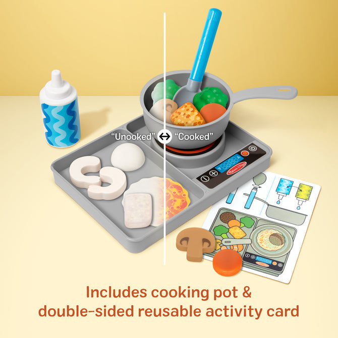 Simmer & Stir Stovetop Play Set - Color Changing